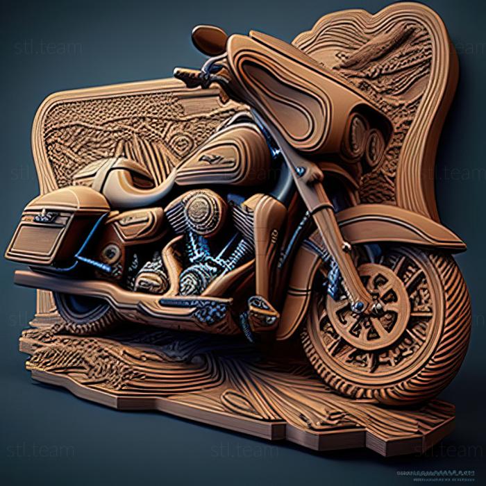 3D модель Harley Davidson Road Glide Limited (STL)